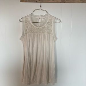 Gap tank, size S, cream